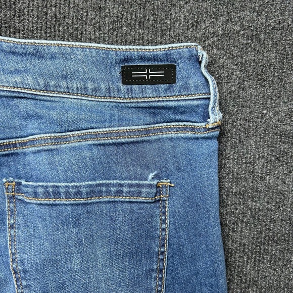 Liverpool The Skinny Distressed Jeans Blue Smithtown Dest Womens Size 10/30 - Picture 7 of 8